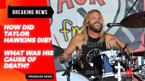 Typically, if no cause of death is given by the family and friends, then it is not something they want to discuss at the moment. . Taylor hawkins cause of death reddit